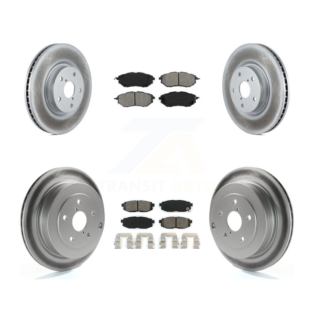 Transit Auto KGS-100900 Disc Brake Kit for 2006-2014 Subaru Tribeca, Subaru B9 Tribeca - Front and Rear