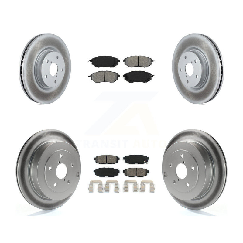 Transit Auto KGS-100900 Disc Brake Kit for 2006-2014 Subaru Tribeca, Subaru B9 Tribeca - Front and Rear