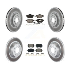 Transit Auto KGS-100902 Disc Brake Kit for 2006-2010 Volkswagen GTI, Audi A3 and More - Front and Rear
