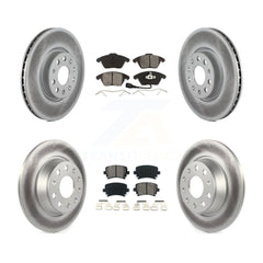 Transit Auto KGS-100903 Disc Brake Kit for 2008-2017 Volkswagen CC, Volkswagen GTI and More - Front and Rear