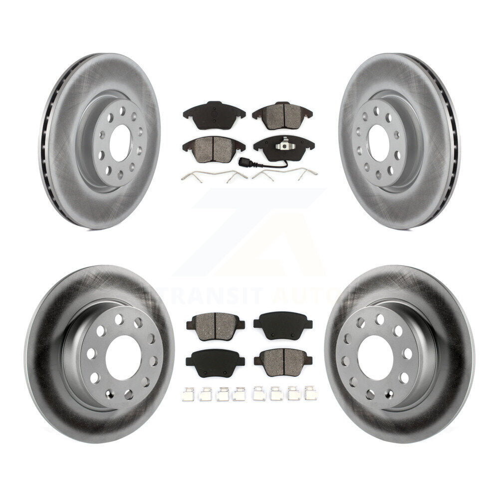 Transit Auto KGS-100904 Disc Brake Kit for 2011-2015 Volkswagen Beetle, Volkswagen GTI - Front and Rear
