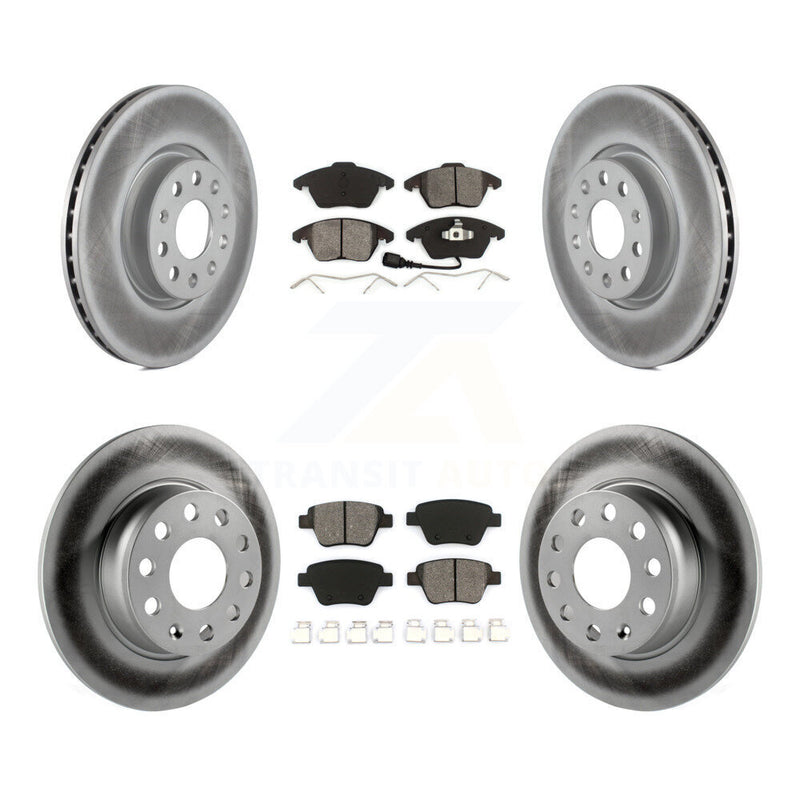 Transit Auto KGS-100904 Disc Brake Kit for 2011-2015 Volkswagen Beetle, Volkswagen GTI - Front and Rear