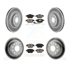 Transit Auto KGS-100905 Disc Brake Kit for 2017-2018 Volkswagen Jetta - Front and Rear