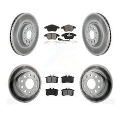 Transit Auto KGS-100906 Disc Brake Kit for 2014-2018 Volkswagen Jetta, Volkswagen Beetle - Front and Rear