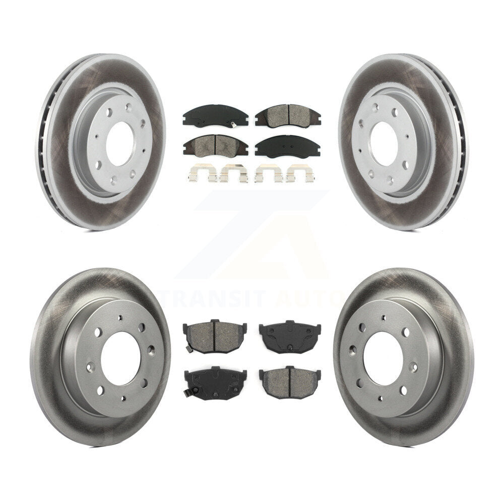 Transit Auto KGS-100909 Disc Brake Kit for 2004-2009 Kia Spectra, Kia Spectra5 - Front and Rear