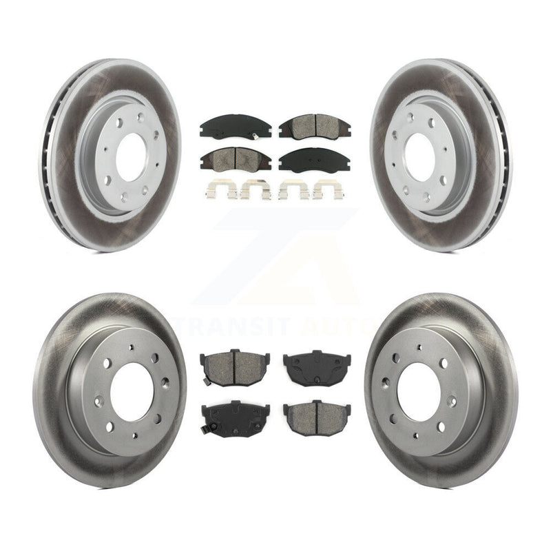 Transit Auto KGS-100909 Disc Brake Kit for 2004-2009 Kia Spectra, Kia Spectra5 - Front and Rear