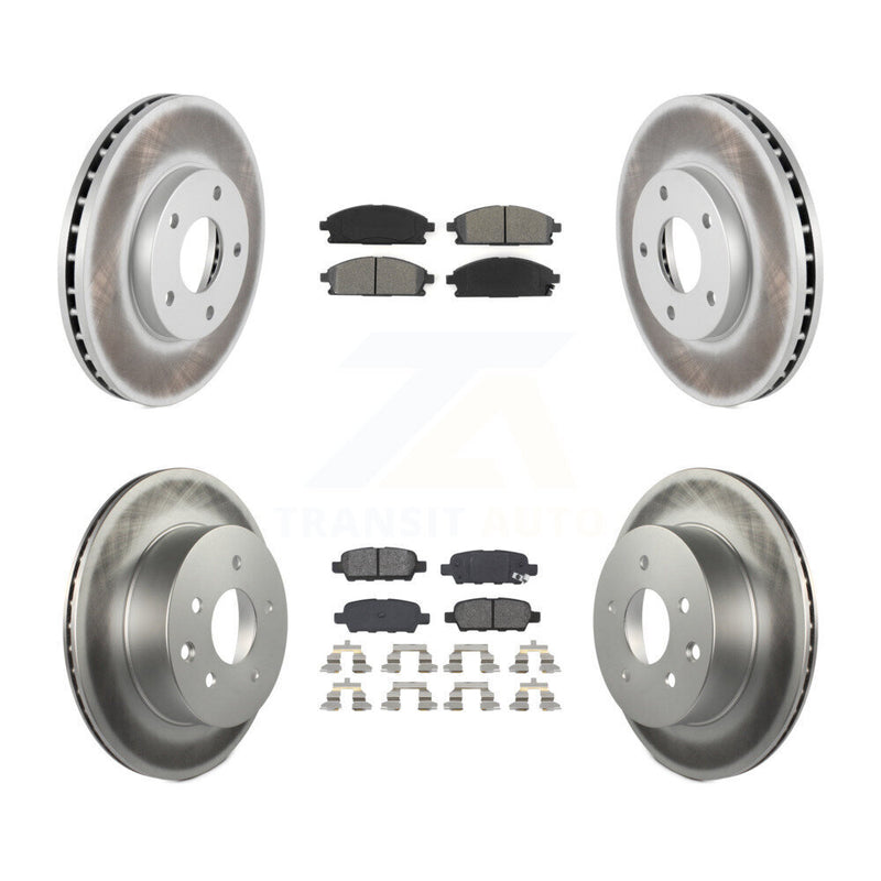 Transit Auto KGS-100910 Disc Brake Kit for 2005-2006 Nissan X-Trail - Front and Rear