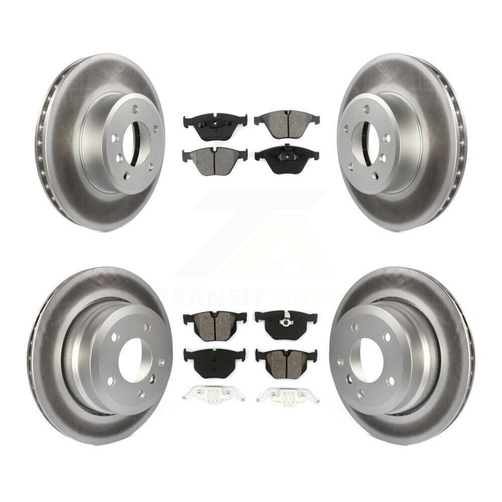 Transit Auto KGS-100912 Disc Brake Kit for 2006-2010 BMW 528i, BMW 528i xDrive and More - Front and Rear