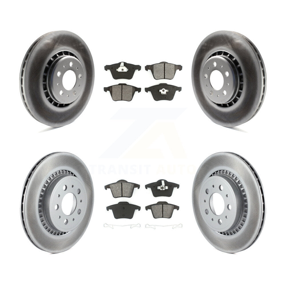 Transit Auto KGS-100914 Disc Brake Kit for 2003-2014 Volvo XC90 - Front and Rear