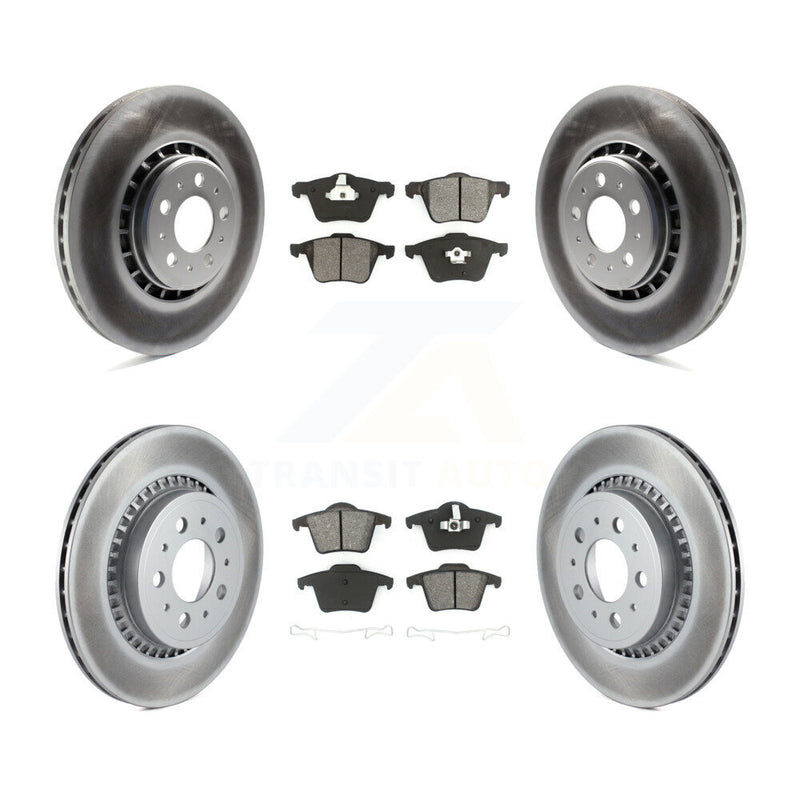 Transit Auto KGS-100914 Disc Brake Kit for 2003-2014 Volvo XC90 - Front and Rear