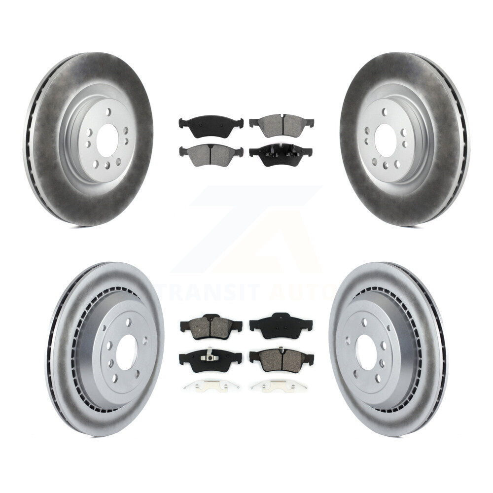 Transit Auto KGS-100916 Disc Brake Kit for 2005-2012 Mercedes-Benz ML350, Mercedes-Benz GL350 and More - Front and Rear
