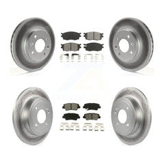 Transit Auto KGS-100921 Disc Brake Kit for 2011 Hyundai Accent - Front and Rear