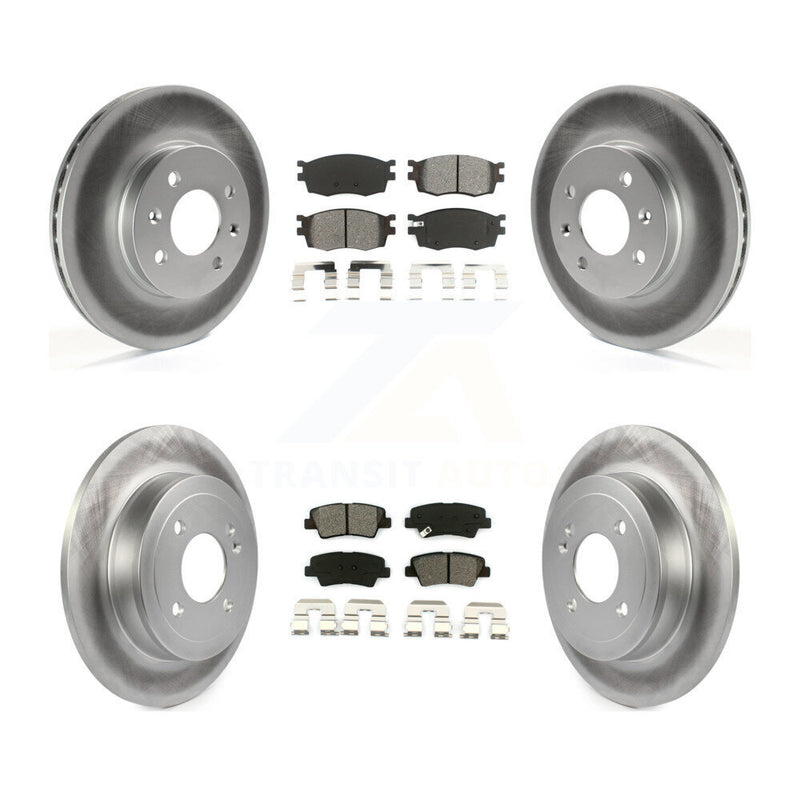 Transit Auto KGS-100921 Disc Brake Kit for 2011 Hyundai Accent - Front and Rear