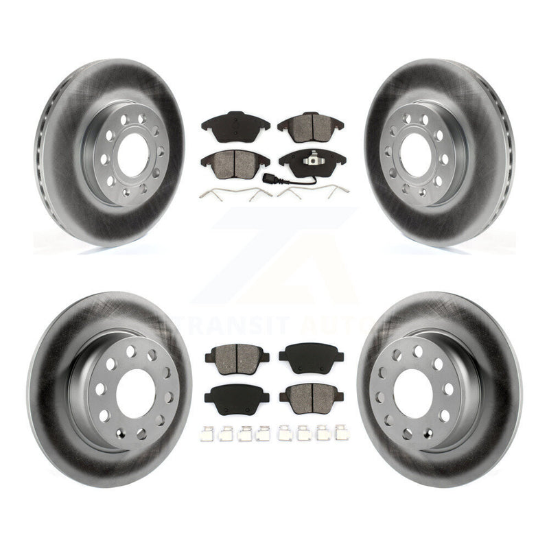 Transit Auto KGS-100925 Disc Brake Kit for 2013-2016 Volkswagen Beetle - Front and Rear