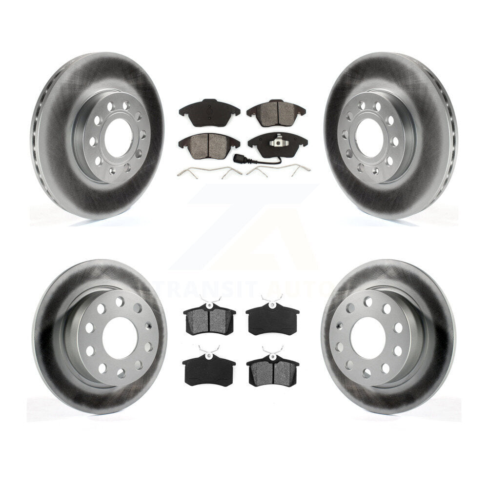 Transit Auto KGS-100927 Disc Brake Kit for 2013-2018 Volkswagen Jetta, Volkswagen Beetle - Front and Rear