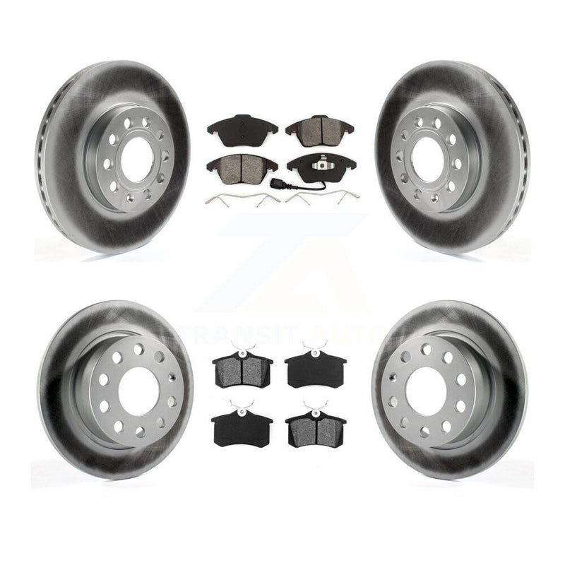 Transit Auto KGS-100927 Disc Brake Kit for 2013-2018 Volkswagen Jetta, Volkswagen Beetle - Front and Rear