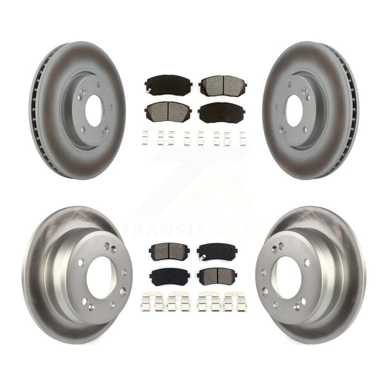 Transit Auto KGS-100929 Disc Brake Kit for 2012-2016 Hyundai Tucson, Kia Sportage - Front and Rear