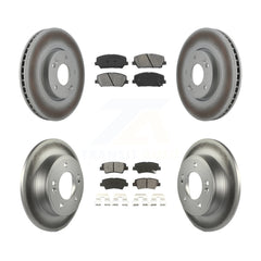 Transit Auto KGS-100931 Disc Brake Kit for 2013-2015 Hyundai Veloster - Front and Rear