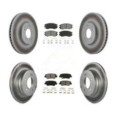 Transit Auto KGS-100936 Disc Brake Kit for 2008-2010 Hyundai Sonata - Front and Rear