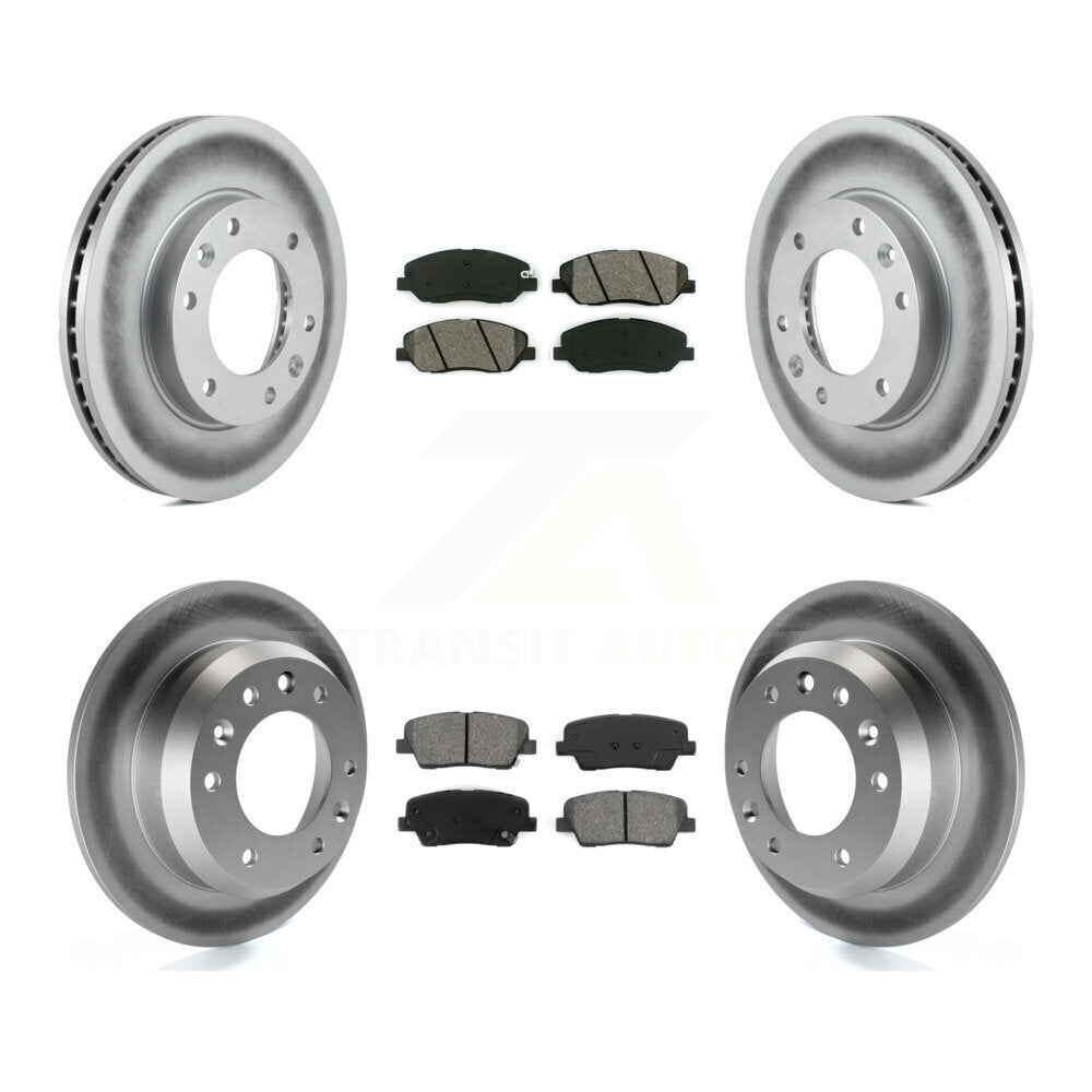 Transit Auto KGS-100938 Disc Brake Kit for 2006-2014 Kia Sedona, Hyundai Entourage - Front and Rear