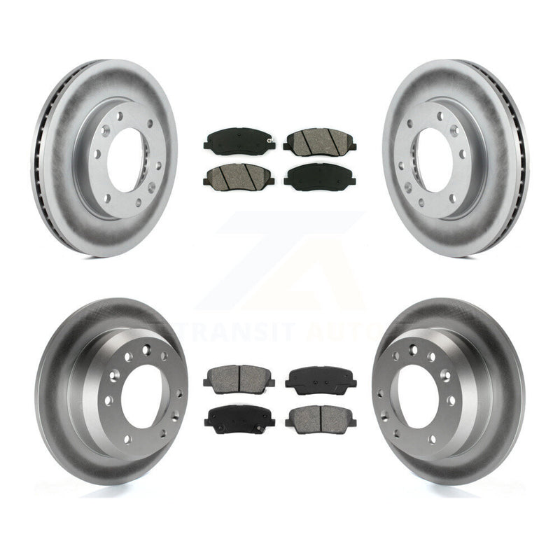 Transit Auto KGS-100938 Disc Brake Kit for 2006-2014 Kia Sedona, Hyundai Entourage - Front and Rear