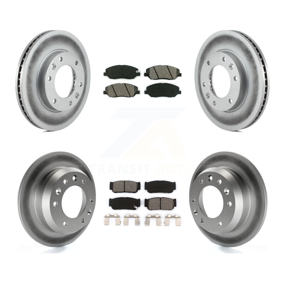Transit Auto KGS-100939 Disc Brake Kit for 2006-2007 Hyundai Entourage, Kia Sedona - Front and Rear