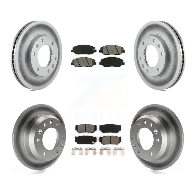 Transit Auto KGS-100939 Disc Brake Kit for 2006-2007 Hyundai Entourage, Kia Sedona - Front and Rear