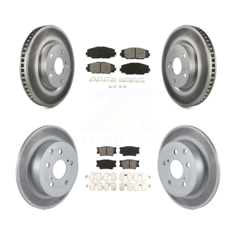 Transit Auto KGS-100941 Disc Brake Kit for 2009-2013 Pontiac Vibe, Toyota Matrix - Front and Rear