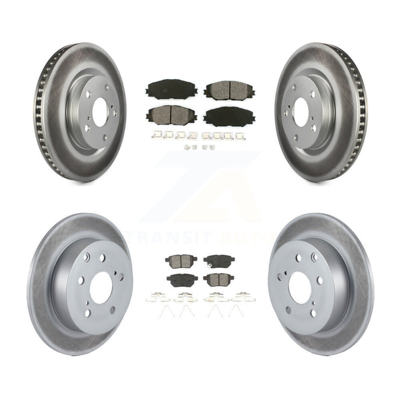 Transit Auto KGS-100942 Disc Brake Kit for 2010 Toyota Matrix - Front and Rear