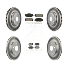 Transit Auto KGS-100945 Disc Brake Kit for 2009-2018 Toyota Corolla iM, Scion iM and More - Front and Rear