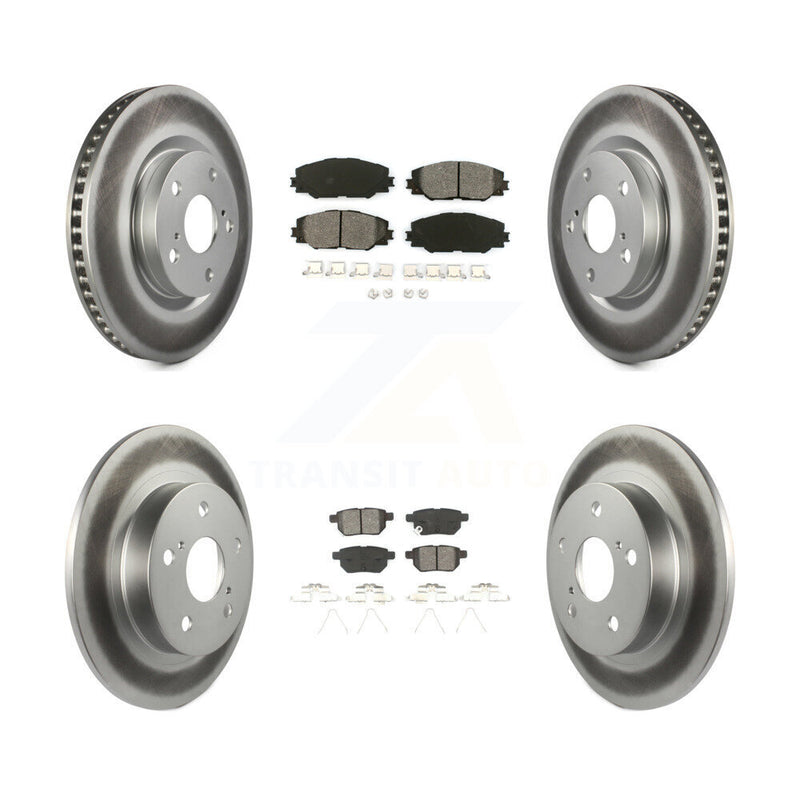 Transit Auto KGS-100946 Disc Brake Kit for 2011-2016 Scion tC - Front and Rear
