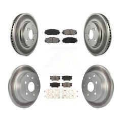 Transit Auto KGS-100950 Disc Brake Kit for 2006-2018 Toyota RAV4, Lexus HS250h - Front and Rear