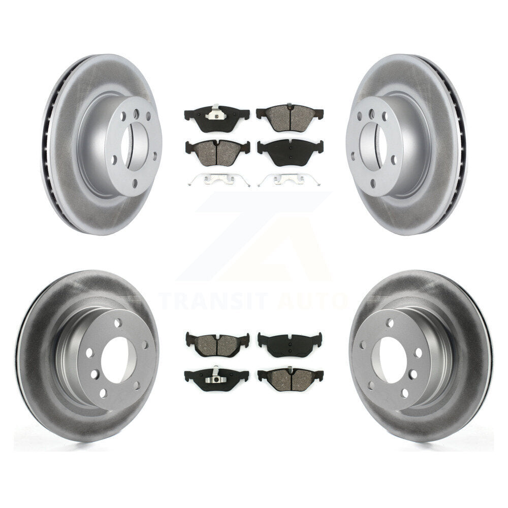 Transit Auto KGS-100954 Disc Brake Kit for 2008-2013 BMW 128i - Front and Rear
