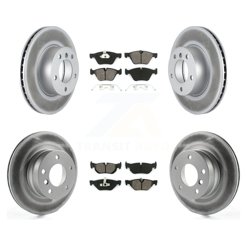 Transit Auto KGS-100954 Disc Brake Kit for 2008-2013 BMW 128i - Front and Rear