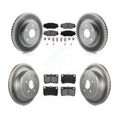 Transit Auto KGS-100956 Disc Brake Kit for 2010-2013 Lexus IS250 - Front and Rear