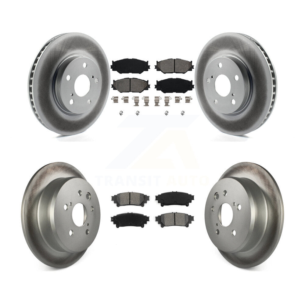 Transit Auto KGS-100958 Disc Brake Kit for 2014-2015 Lexus IS250 - Front and Rear