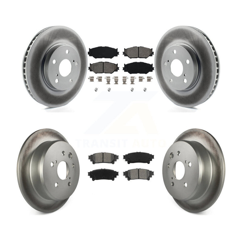 Transit Auto KGS-100958 Disc Brake Kit for 2014-2015 Lexus IS250 - Front and Rear