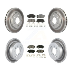 Transit Auto KGS-100959 Disc Brake Kit for 2010 Hyundai Elantra - Front and Rear