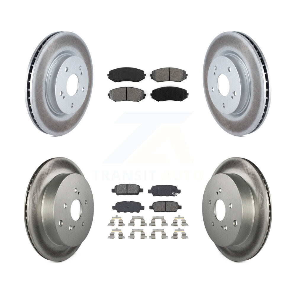 Transit Auto KGS-100961 Disc Brake Kit for 2009-2013 Suzuki Grand Vitara - Front and Rear
