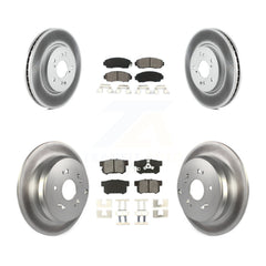 Transit Auto KGS-100962 Disc Brake Kit for 2007-2012 Acura RDX, Honda CR-V - Front and Rear