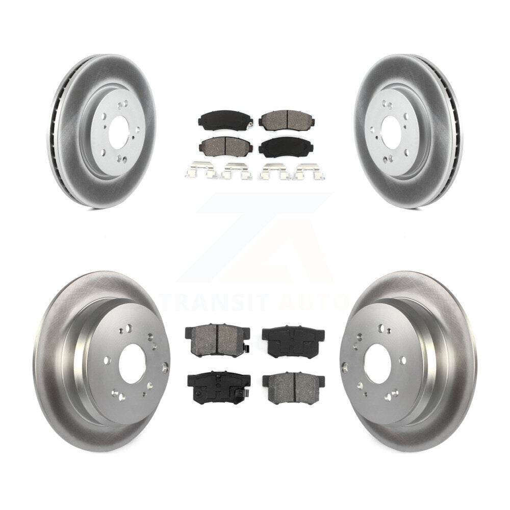 Transit Auto KGS-100963 Disc Brake Kit for 2007-2012 Acura RDX - Front and Rear