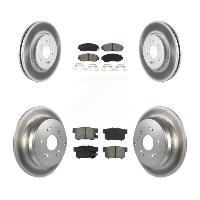 Transit Auto KGS-100963 Disc Brake Kit for 2007-2012 Acura RDX - Front and Rear