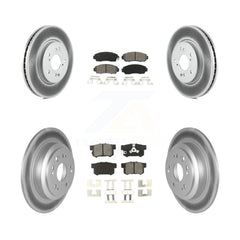 Transit Auto KGS-100964 Disc Brake Kit for 2010-2012 Honda Crosstour, Honda Accord Crosstour - Front and Rear