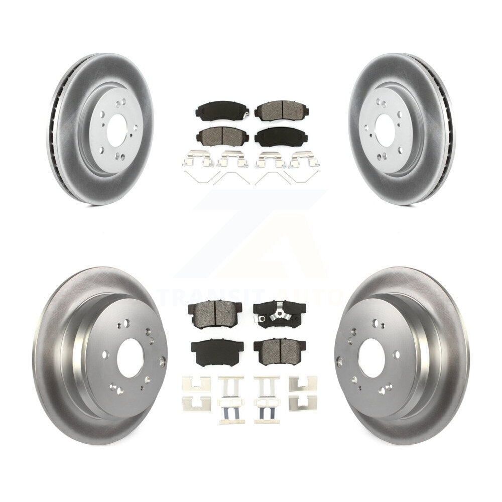 Transit Auto KGS-100965 Disc Brake Kit for 2012-2016 Honda CR-V - Front and Rear