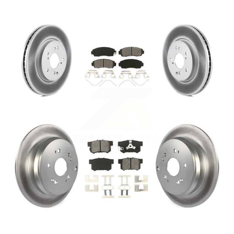 Transit Auto KGS-100965 Disc Brake Kit for 2012-2016 Honda CR-V - Front and Rear