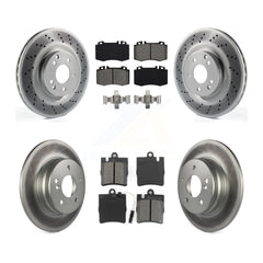 Transit Auto KGS-100968 Disc Brake Kit for 2003-2006 Mercedes-Benz SLK350, Mercedes-Benz C230, Mercedes-Benz C320 - Front and Rear