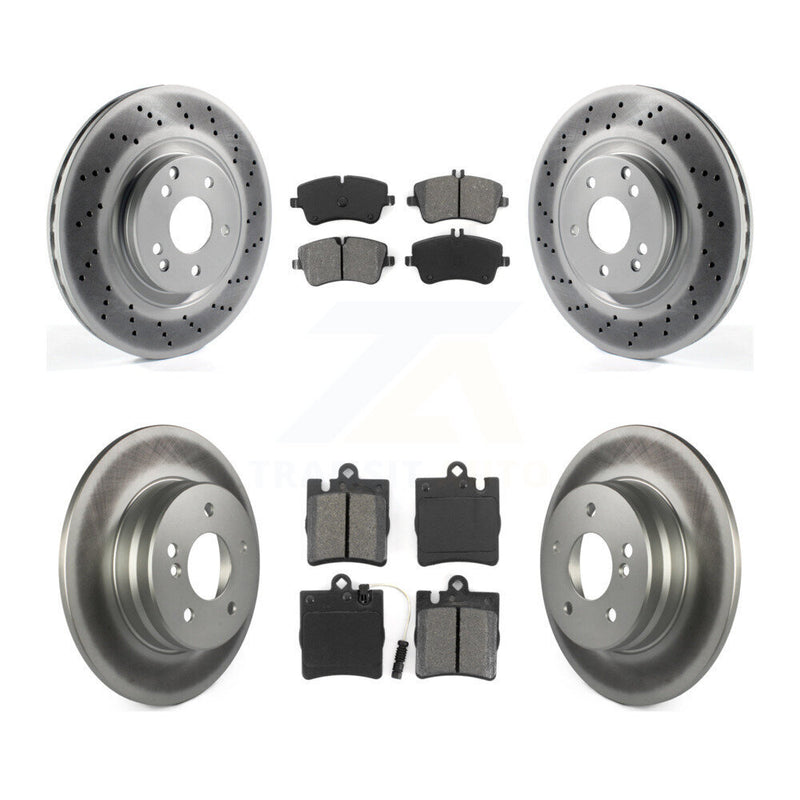 Transit Auto KGS-100970 Disc Brake Kit for 2004 Mercedes-Benz C320 - Front and Rear