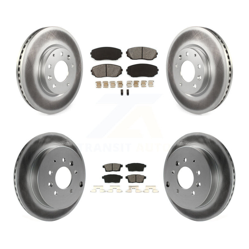 Transit Auto KGS-100971 Disc Brake Kit for 2007-2012 Ford Edge, Lincoln MKX, Mazda CX-7 - Front and Rear