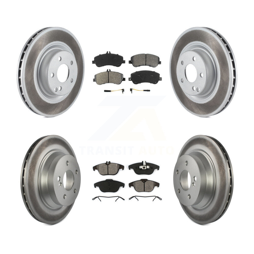 Transit Auto KGS-100972 Disc Brake Kit for 2010-2015 Mercedes-Benz GLK250, Mercedes-Benz GLK350 - Front and Rear