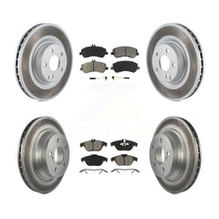 Transit Auto KGS-100972 Disc Brake Kit for 2010-2015 Mercedes-Benz GLK250, Mercedes-Benz GLK350 - Front and Rear